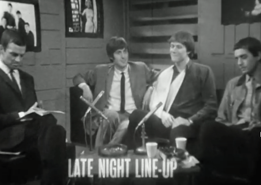 SCREENCAP: Paul Jones and Spencer Davies being interviewed on Late Night Line-Up