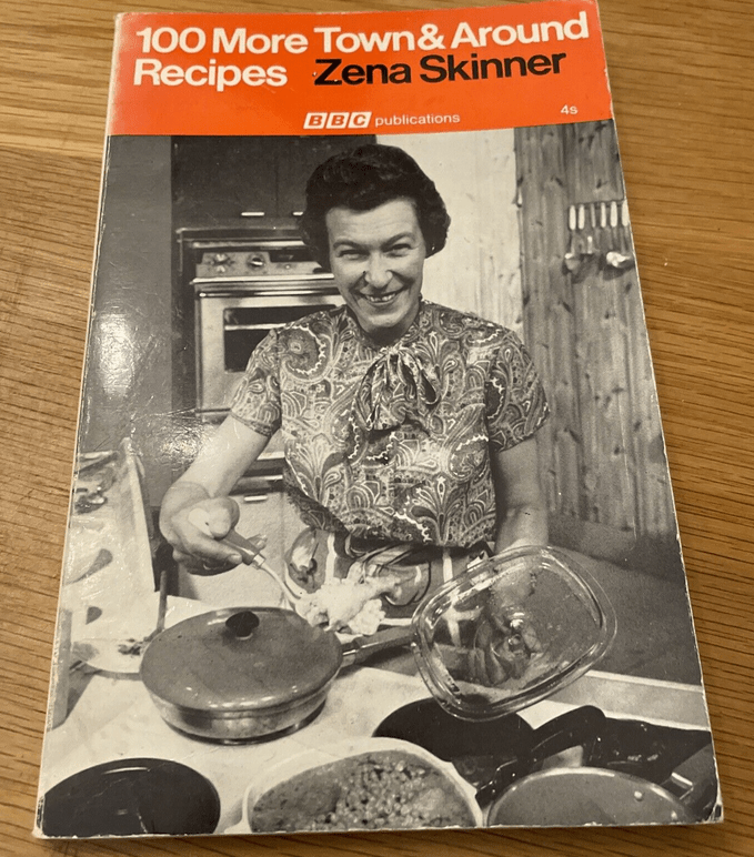 PHOTO: Front cover of the book 100 More Town and Around Recipes (BBC Publications, 4 shillings)